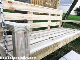 Diy 6 Ft Porch Swing Howtospecialist