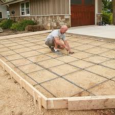 how to prepare a site for concrete
