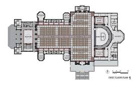 renderings church floorplan interior