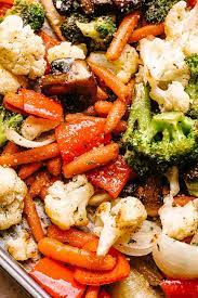 easy oven roasted vegetables recipe