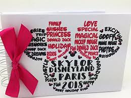 30 blank pages with room for 60. Protective Covers A6 Pocket Sized Personalised Disney Minnie Mouse Typography Autograph Book Scrapbook Size Approx 4 2 X 5 9 Professional Laminate Gloss Film Covering Front And Back Outer Covers To Protect From Sticky Fingers