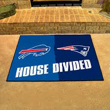 nfl house divided rivalry rug new