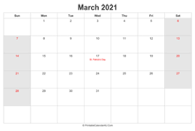 Here is our list of 2021 monthly calendars for you. Printable Calendar 2021 Yearly Monthly Weekly Planner Template