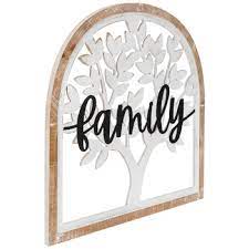Family Tree Wood Wall Decor Hobby
