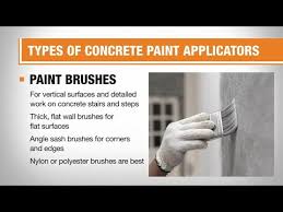 Types Of Concrete Paint Applicators