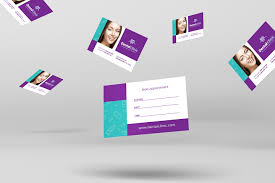 Dental Clinic Appointment Card Template In Psd Ai Vector
