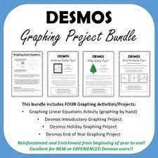 Desmos Graphing Project Bundle Slope