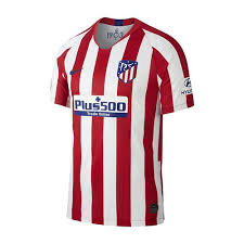 To download atletico madrid kits and logo for your dream league soccer team, just copy the url above the image, go to my club > customise team > edit kit > download and paste the url here. Atletico Madrid Jersey 2019 20 Home Kit Footballmonk