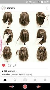 There has been braided style for many years. Short Hair Style Tutorial Beleza In 2019 Pinterest Hair Styles Short Hair Styles And Hair Short H Hair Styles Short Hair Updo Braids For Short Hair