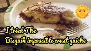 the bisquick impossible crust quiche