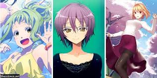 Blue eyes blue hair bubbles short hair mahou shoujo madoka. 31 Best Anime Girls With Short Hair Shareitnow