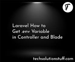 get env variable in controller and blade