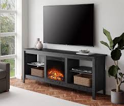 Wampat Electric Fireplace Tv Stand For
