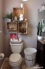 As the small bathroom above shows, adding a mirror across a whole wall can double the look and feel of the room. 42 Cute Small Bathroom Decor Ideas On A Budget To Try Small Bathroom Decor Simple Bathroom Bathroom Storage
