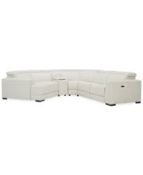furniture jenneth 5 pc leather sofa