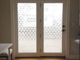 diy glass door privacy privacy