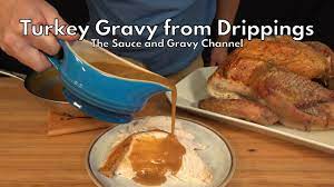 how to make gravy from turkey drippings