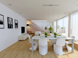minimalist dining room designs combined