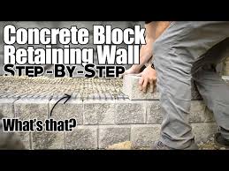 Block Retaining Wall Diy Guide