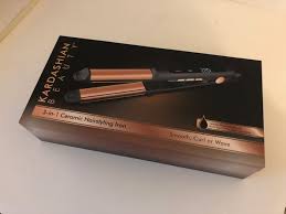 1 flat and rounded ceramic plates infused w/nourishing black seed oil for. Kardashian Beauty 3 In 1 Ceramic Hairstyling Iron For Sale In Blackrock Dublin From Mrm791