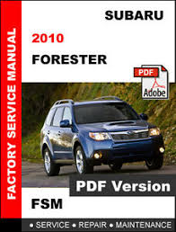 Below you will find free pdf files for select years of your 2010 subaru outback automobile. 2010 Subaru Forester Factory Service Repair Workshop Fsm Manual Wiring Diagram Ebay