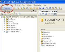 microsoft sql server management studio