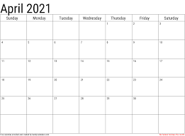 You just select the required calendar from below and then download or print directly. April 2021 Calendar With Holidays Handy Calendars