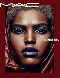 mac cosmetics metallic lips lipgl