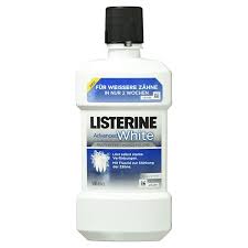 Powerful essential oils help kill 99% of germs that cause plaque** whitens & protects from new stains: Listerine Advanced White 500 Ml Amazon De Lebensmittel Getranke