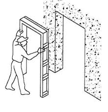 how to install a steel door in an