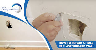 Fix A Hole In A Plasterboard Wall