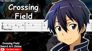The newest anime guitar lessons will appear first. Sword Art Online Op 1 Crossing Field Easy Guitar Tutorial Youtube