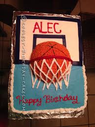 awesome basketball cake
