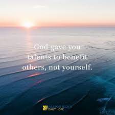 make the most of your talents pastor