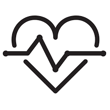 Graph Heart Medical Medicine Icon Fitness Icon Collection