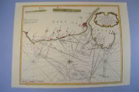 Details About Vintage Marine Chart Sheet Map Of The Downs Goodwin Sands