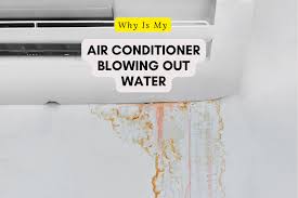 air conditioner ing out water
