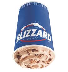 Snickers Blizzard Treat Treats Menu Dairy Queen