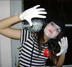 how to make a mime costume easy and