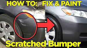 With these easy diy tips on how to remove spray paint from plastic, you can be free to create. How To Repair Paint A Scratched Plastic Bumper Easy Fix Youtube