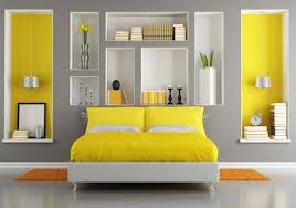 grey color schemes for bedroom design