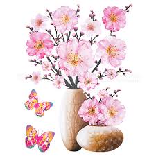 Creatcabin 3d Vase Wall Stickers