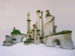 Terraform Concrete Garden Sculpture