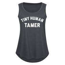 Harper Quinn Tiny Human Tamer Ladies Plus Size Tank At