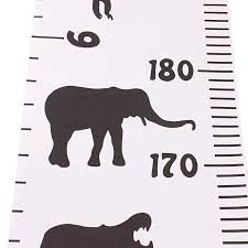 Triwol Baby Height Growth Chart Ruler Room Wall Decor For