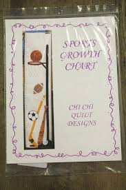 Chi Chi Quilt Designs Sports Growth Chart 1452806047