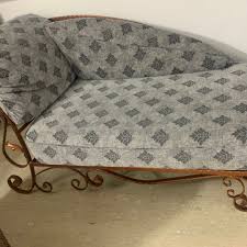 fast deal wrought iron sofa couch