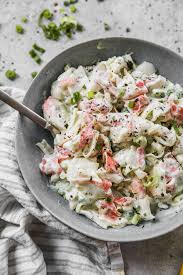 crab salad wellplated com