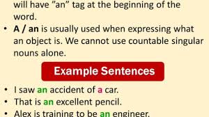 When to use a or an in a sentence. Using A And An In English A And An In A Sentence English Grammar Here