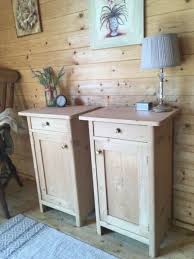 Rustic Reclaimed Solid Pine Bedside